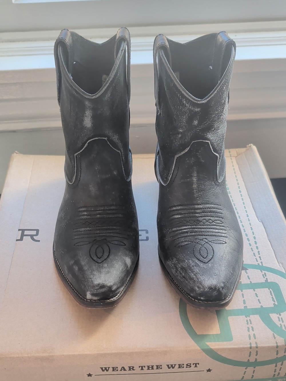 Roper Black Women's Western Ankle Boots